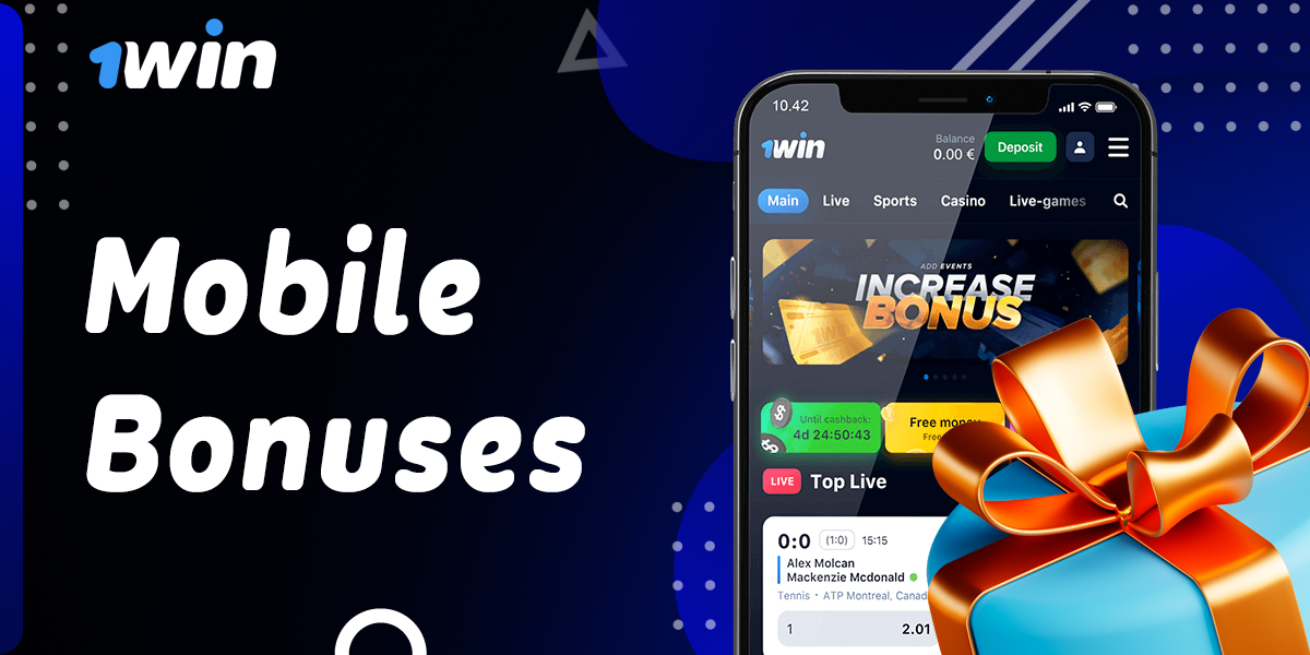 What bonuses are available for Bangladeshi users in 1Win application 