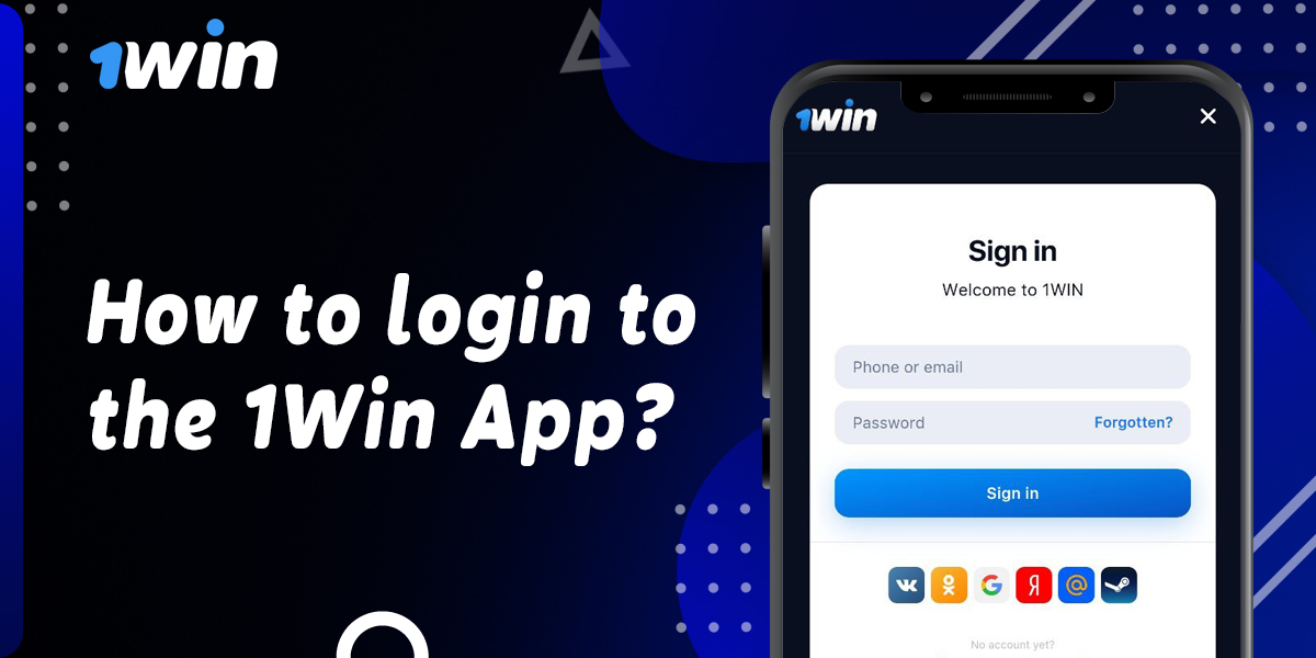 Instructions for Bangladeshi users how to sign in to your account using 1Win application 