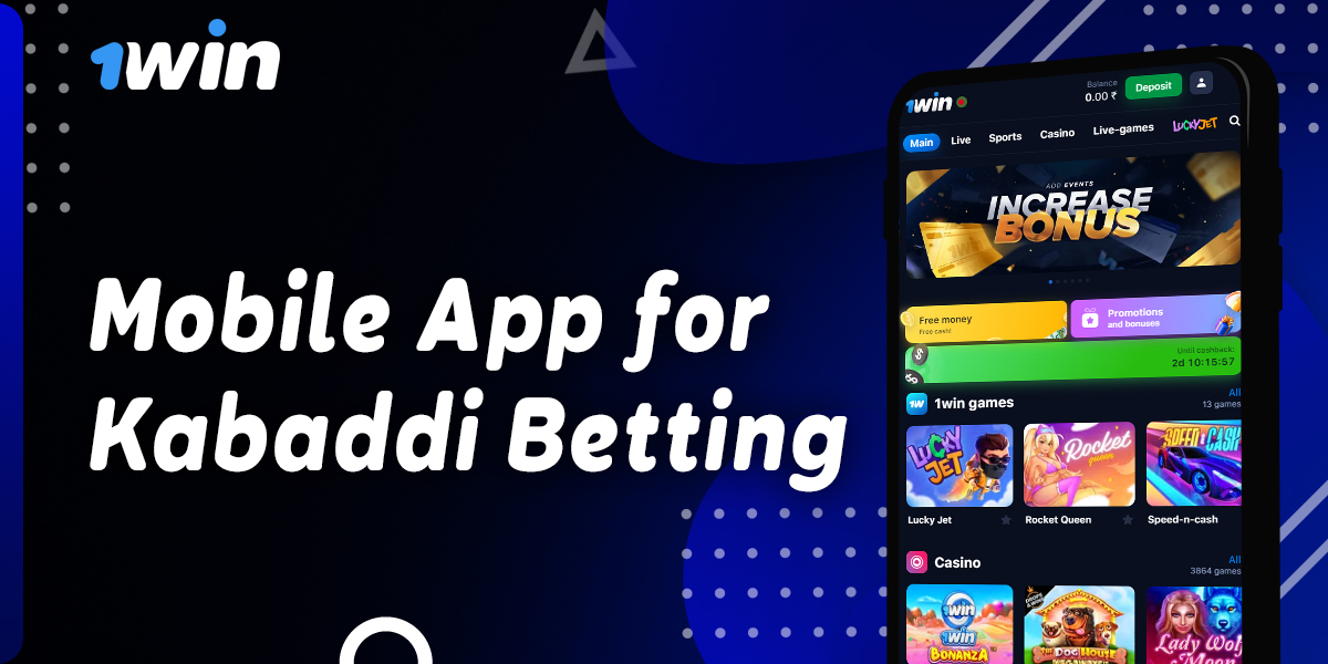 1win mobile app for kabaddi betting