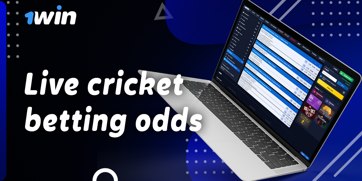 1win cricket betting odds
